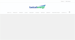 Desktop Screenshot of fuelcellenergy.com