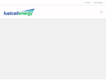 Tablet Screenshot of fuelcellenergy.com